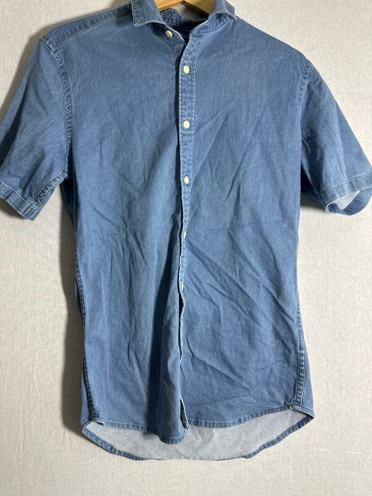 ASOS Denim Shirt - short sleeve