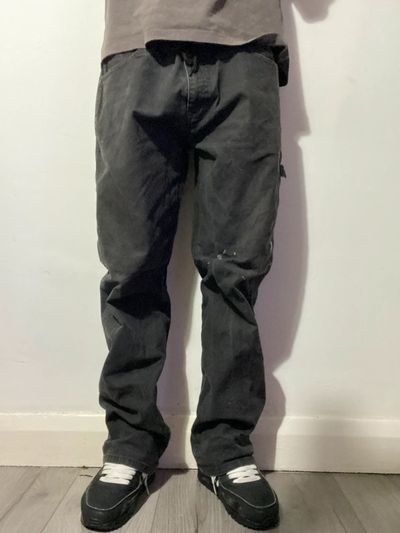 34W Vintage Baggy Dickies Jeans Black