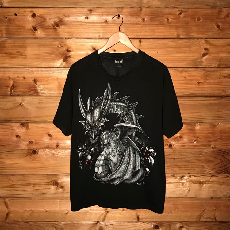 HeresWear Wild Copyright Gothic Dragon t shirt product image