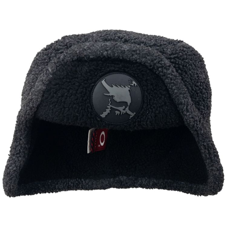 Vintage 90s Oakley Skull Moscow Fleece Trapper Hat image 4