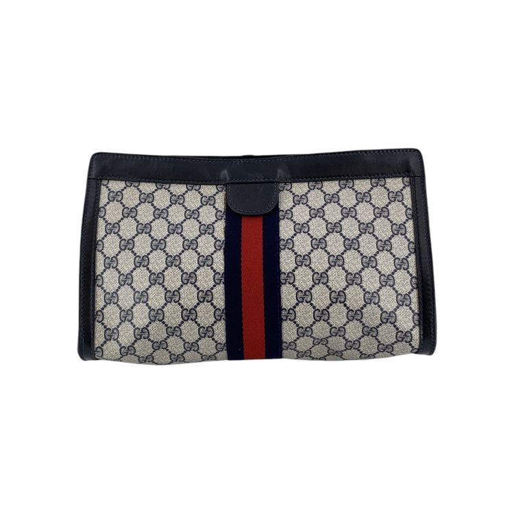 Gucci Vintage Cloth Clutch Bag Ophidia image 1