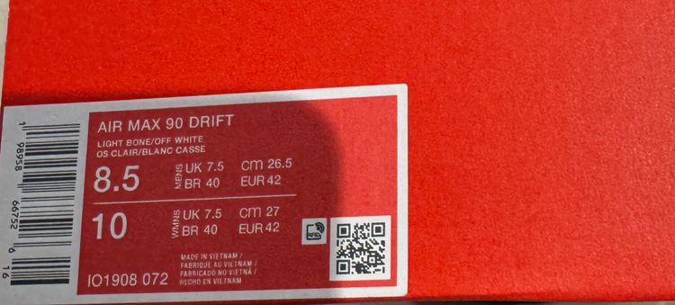 Nike Air Max 90 Drift Sneakers obraz 2