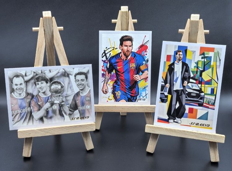 Messi retrato 