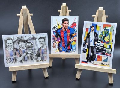 Messi retrato