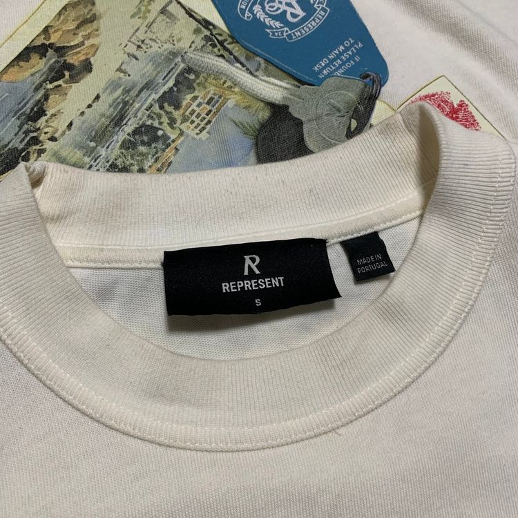 Represent Small Girls Of Summer Graphic Flat White Tee image 9