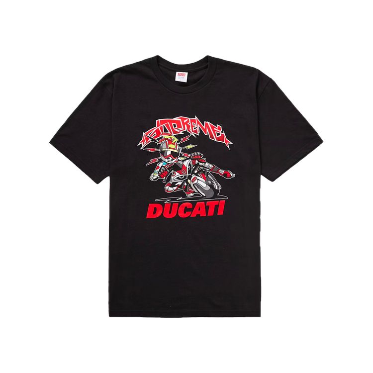 Supreme Ducati Supreme Bike Tee Black product image