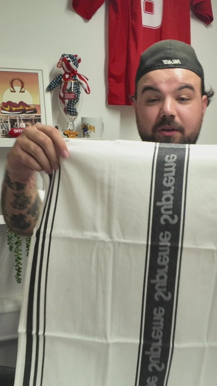 Supreme Supreme Dish Cloth Black 2019 product image