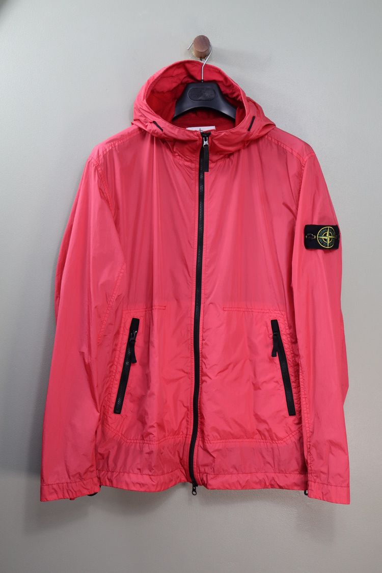 Stone Island Pink Crinkle Reps Jacket image 2