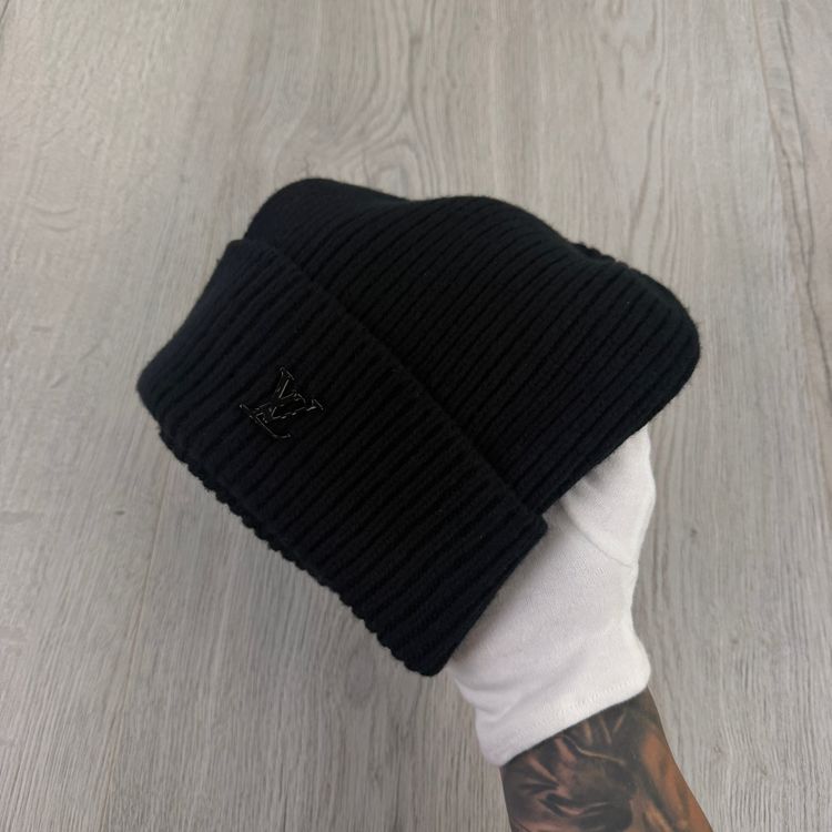 Louis Vuitton Men’s Black Beanie image 4
