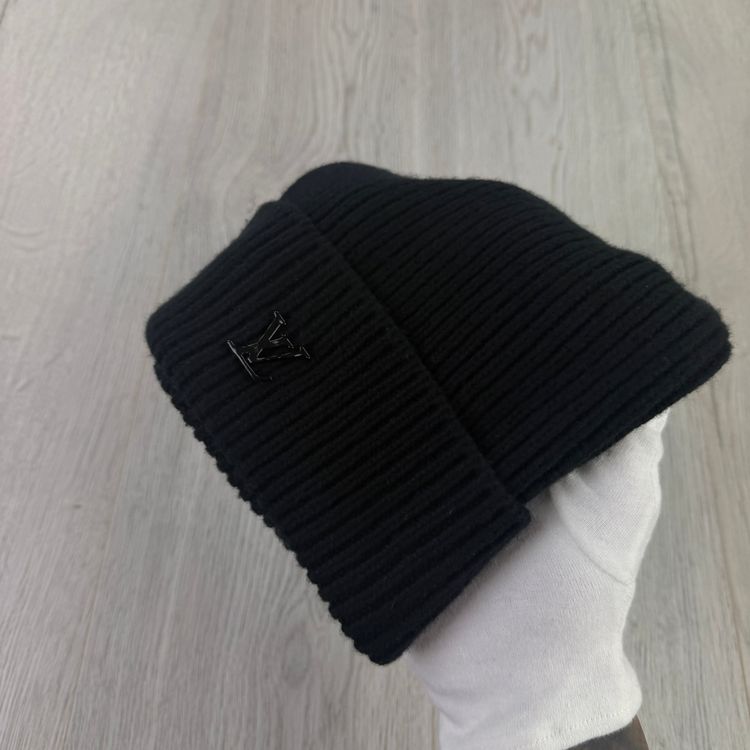 Louis Vuitton Men’s Black Beanie image 3