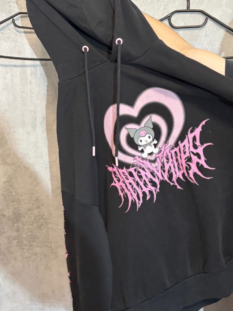 Other Black Hoodie With Pink Graphic imagen del producto