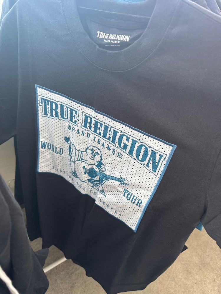 True Religion Black Graphic T-Shirt