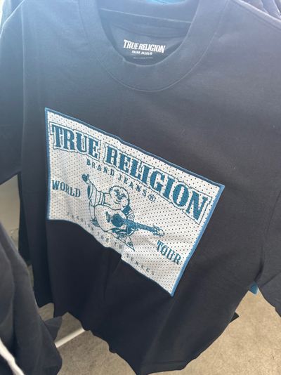 True Religion Black Graphic T-Shirt