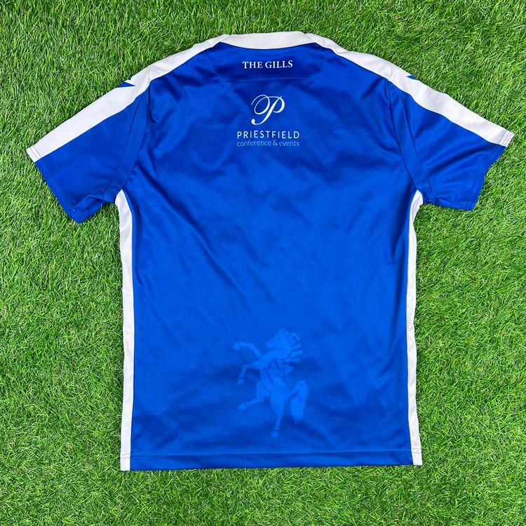Gillingham 2019/2020 home football shirt- macron- size XS  3