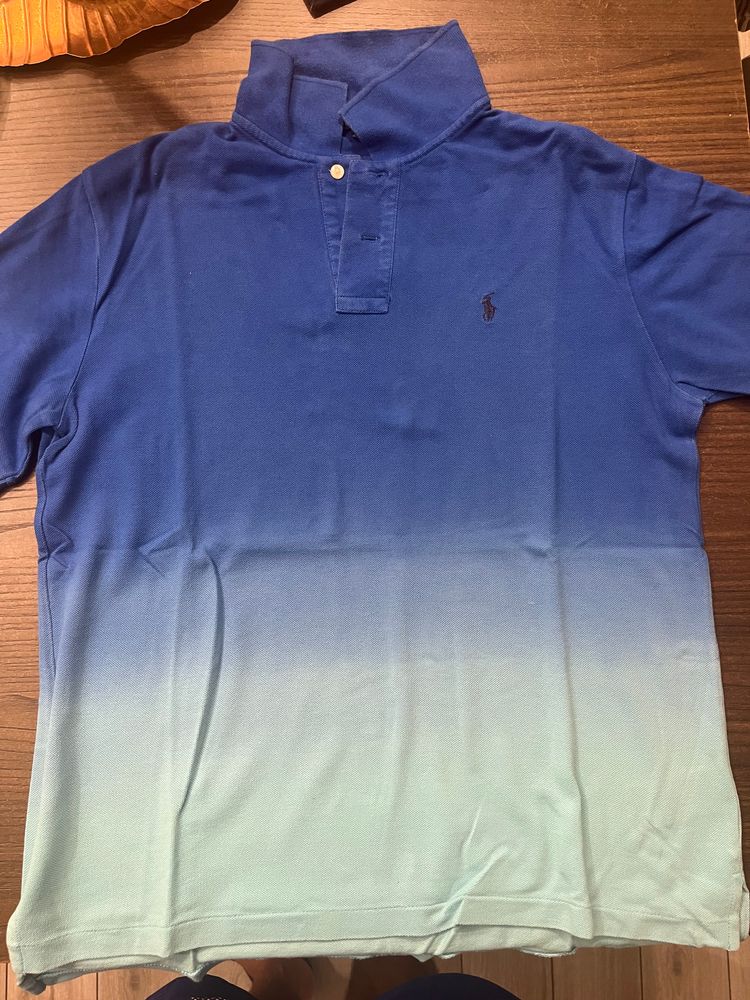 Immagine di Polo Ralph Lauren Gradient Blue Polo Shirt 2