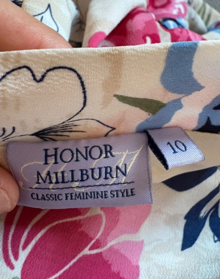 Honor Millburn Floral Skirt 2