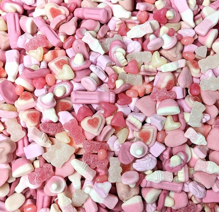 Candy Chaos - Pink Mix 500g Bag