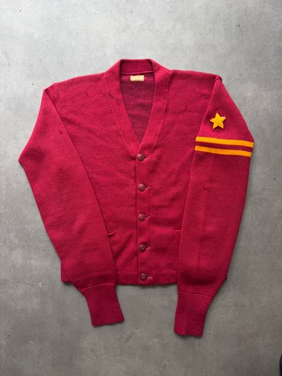 1950s college cardigan (M)
