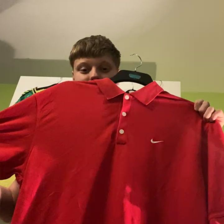 Nike Red Nike Polo L product image