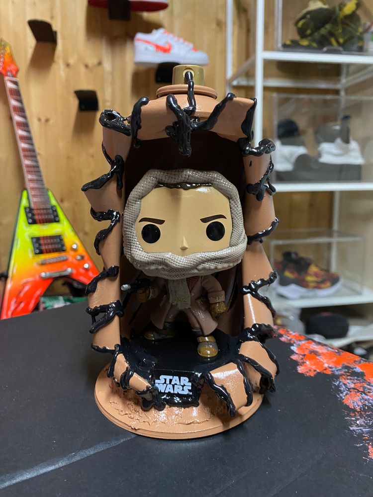 Funko pop Jod Na Nawood Star Wars custom