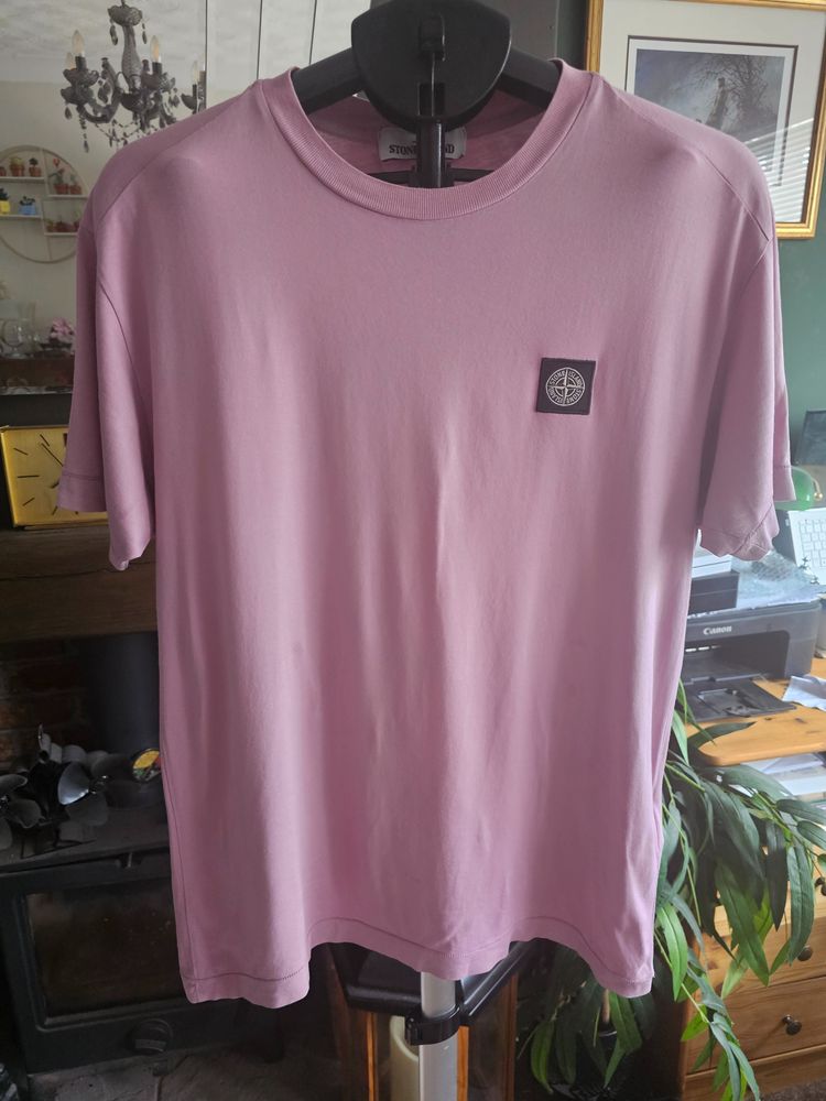 Stone Island Pink T-Shirt  