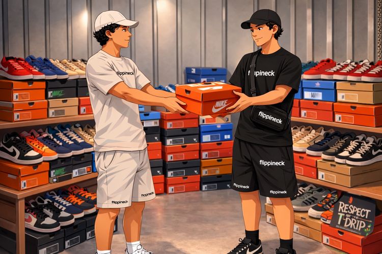 Nike Sneakers shown on screen product image