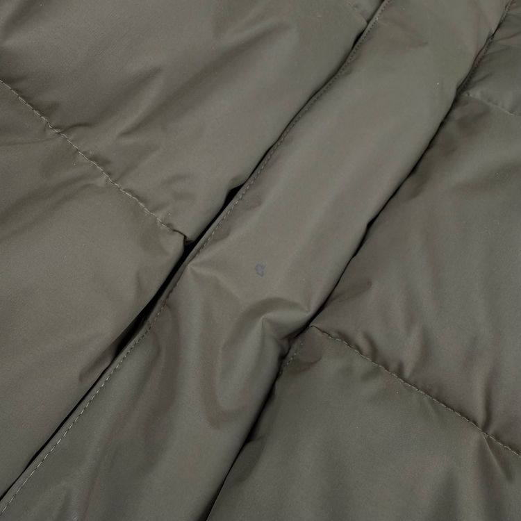 Carhartt Khaki Milter Quilted Hooded Puffer Jacket - Medium image 2
