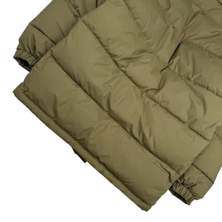 Carhartt Khaki Milter Quilted Hooded Puffer Jacket - Medium image 11