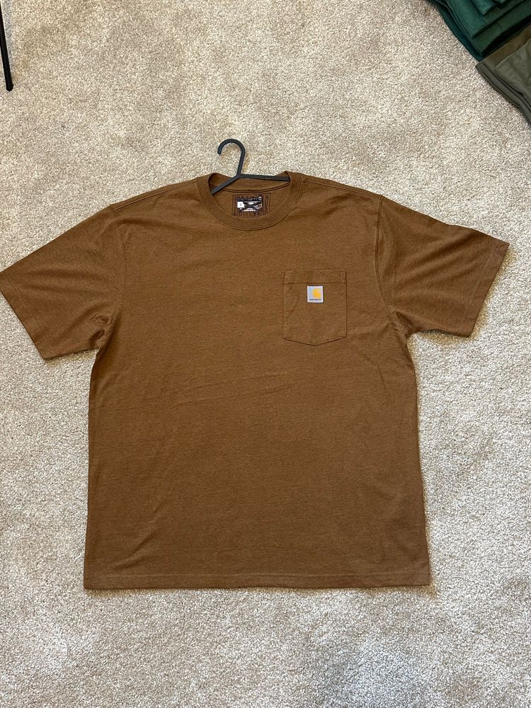 Carhartt Brown Pocket T-Shirt