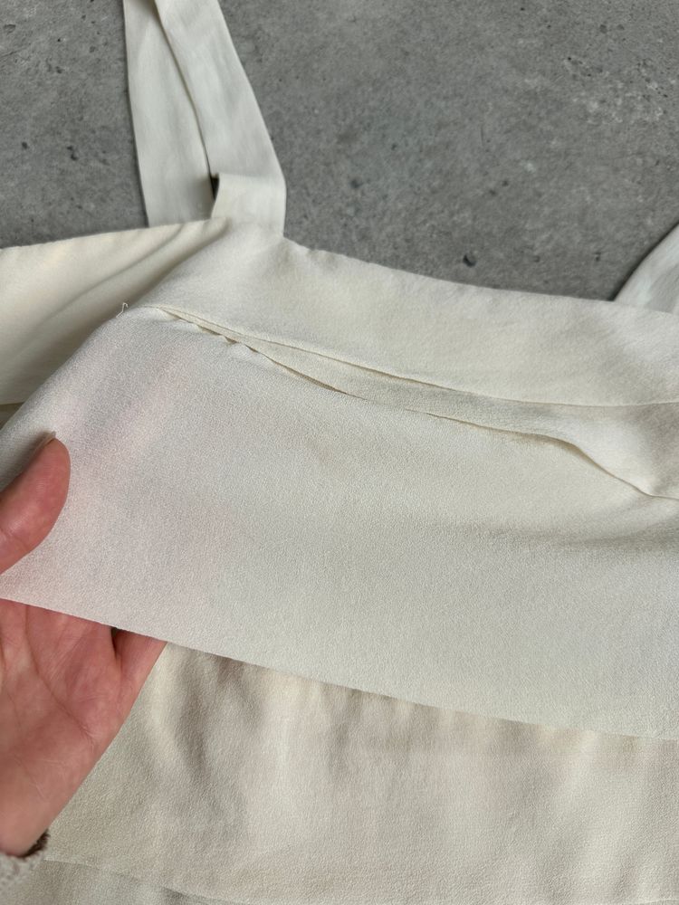 Vintage 2000s Pure Silk Layered Top - S image 7