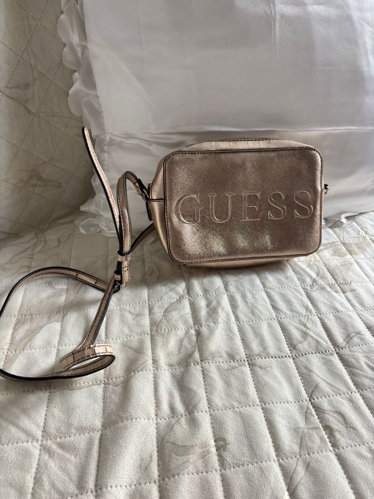 Guess Metallic Crossbody Bag