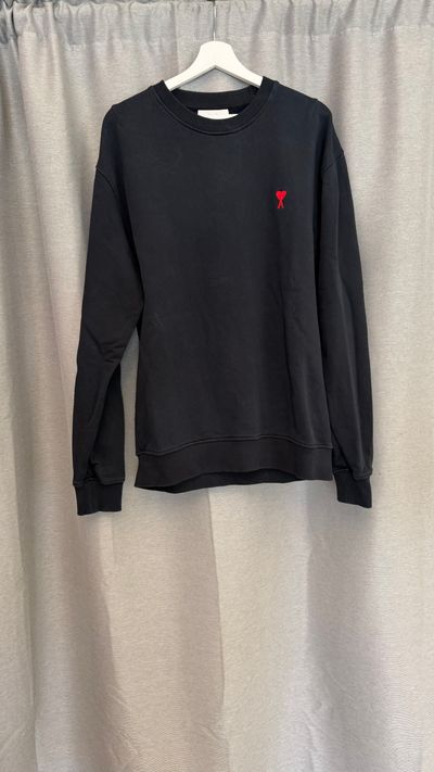 Ami Paris Navy Crewneck