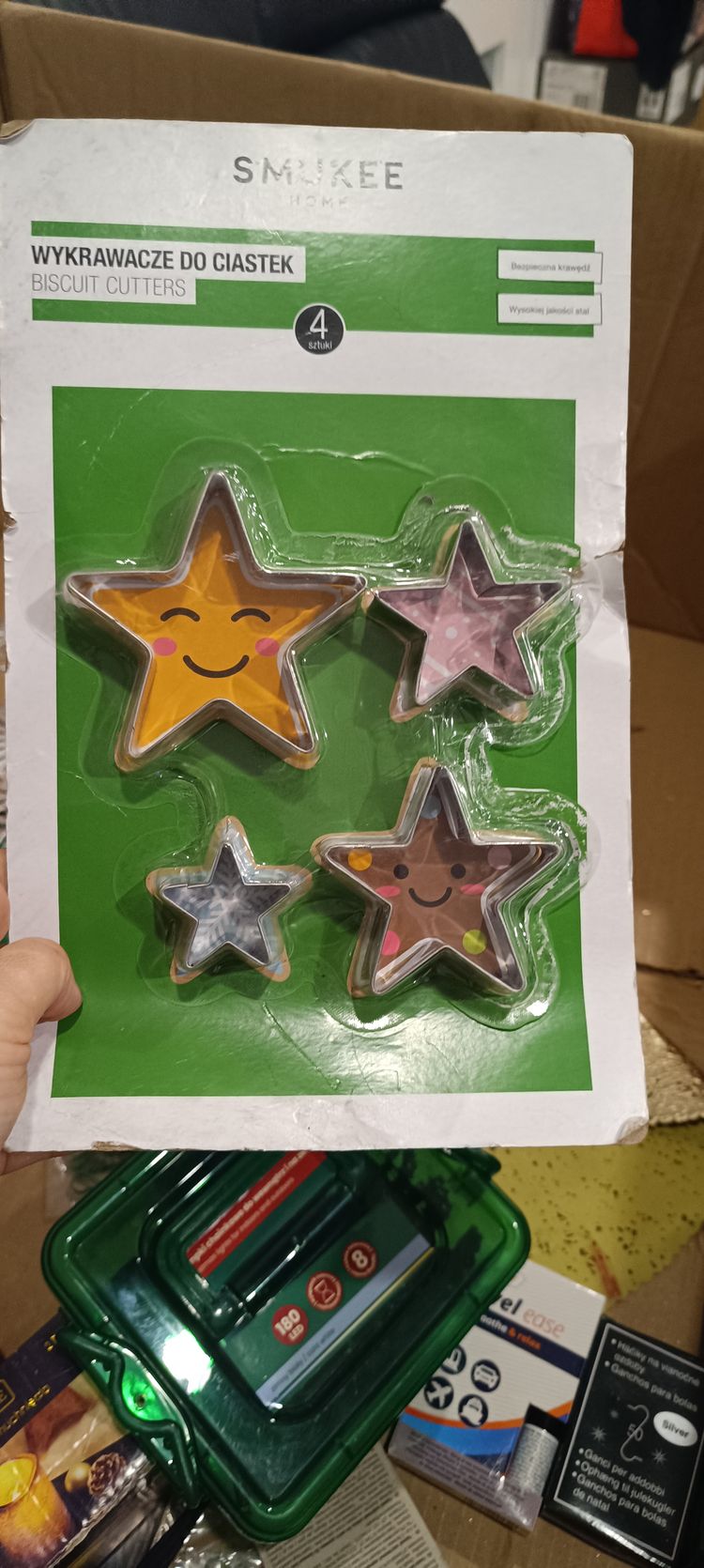 Set star-shaped biscuit cutters set product image