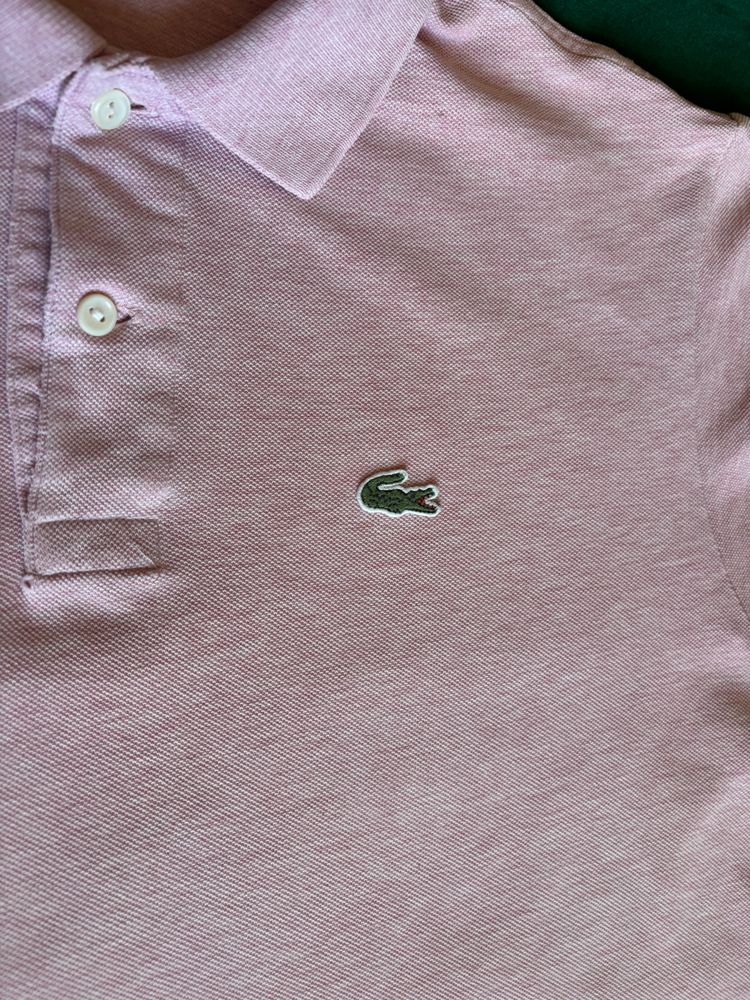 Lacoste Pink Polo Shirt image 5