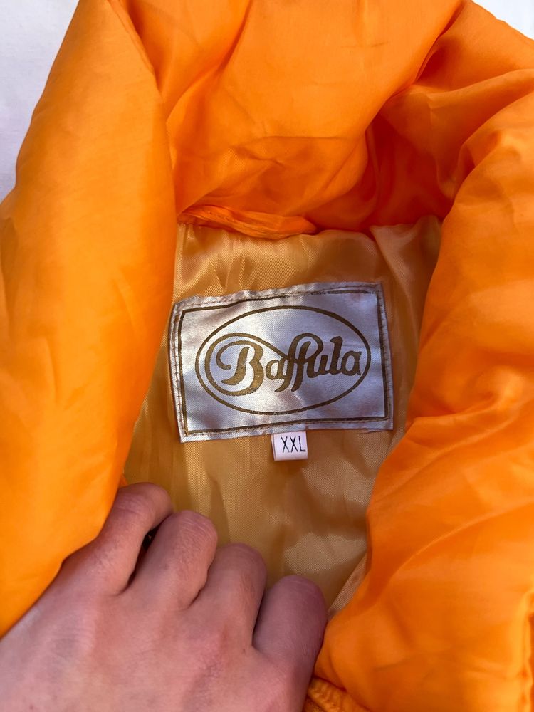 Buffalo orange and black quilted jacket 2