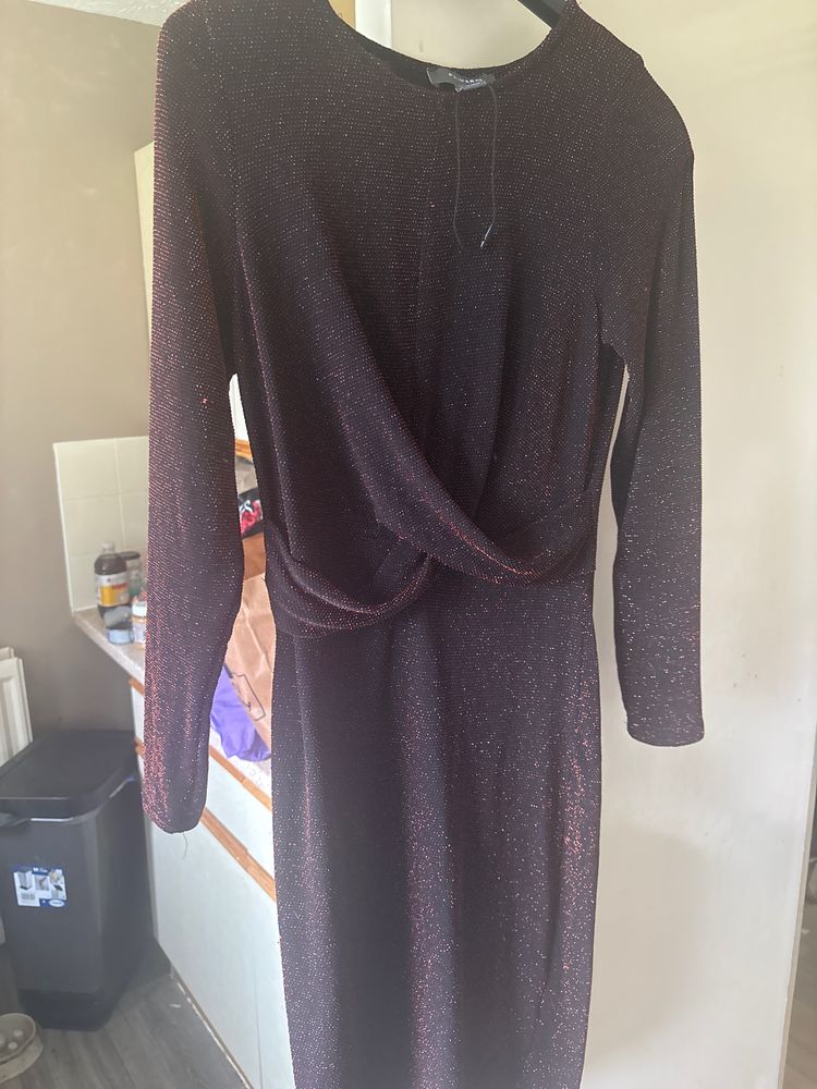 Long Sleeve Dress SIZE 14
