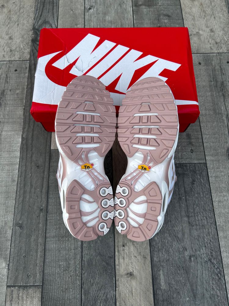 Nike Air Max Plus TN Trainers ‘White Pink Oxford’ - Size UK 7.5  7