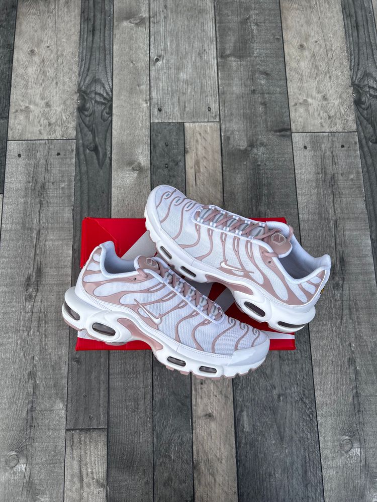 Nike Air Max Plus TN Trainers ‘White Pink Oxford’ - Size UK 7.5  10