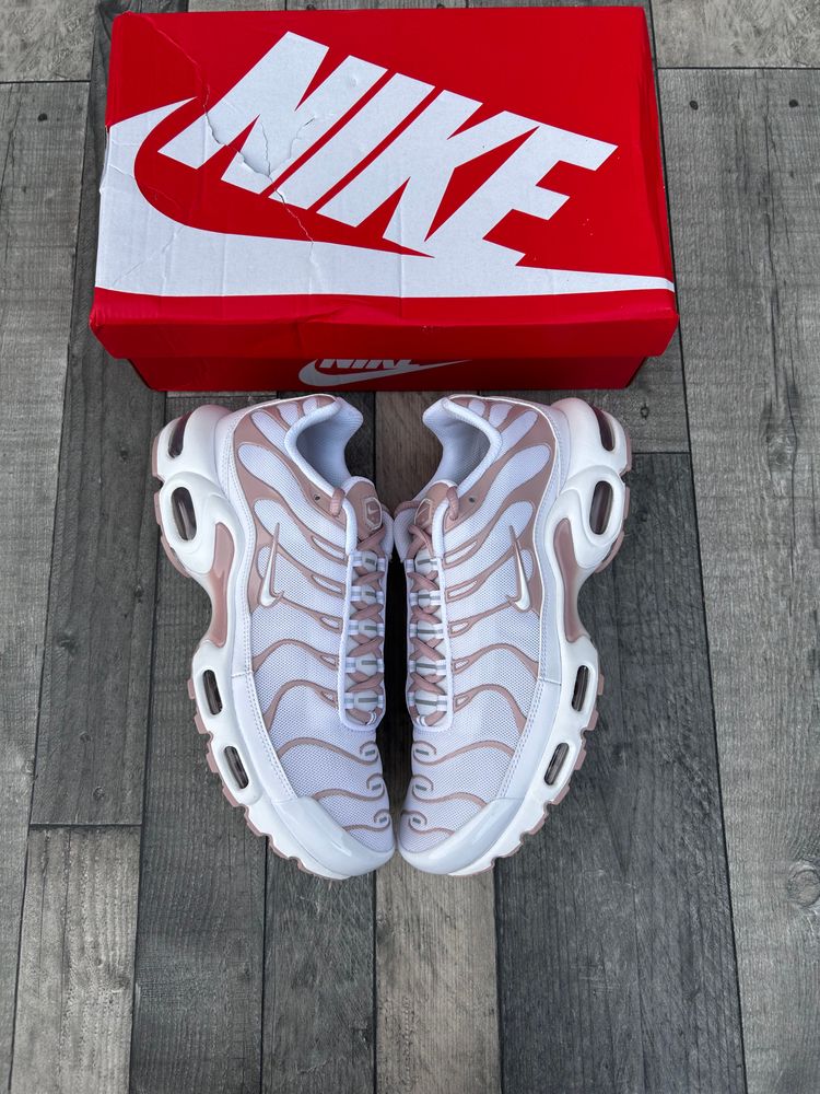 Nike Air Max Plus TN Trainers ‘White Pink Oxford’ - Size UK 7.5  6
