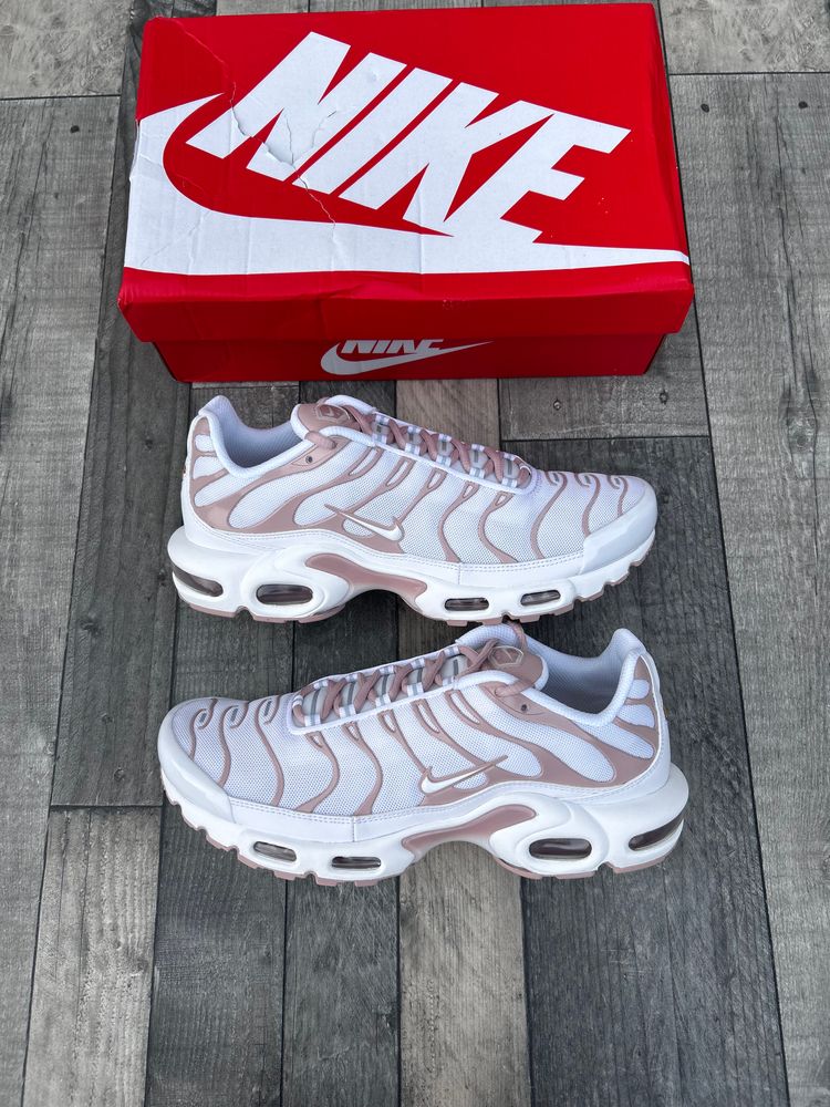 Nike Air Max Plus TN Trainers ‘White Pink Oxford’ - Size UK 7.5 