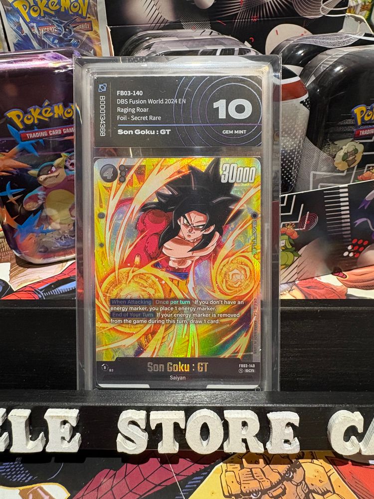 Dragon Ball Super Dbs Fusion World 2024 En Raging Roar Son Goku Gt Card product image