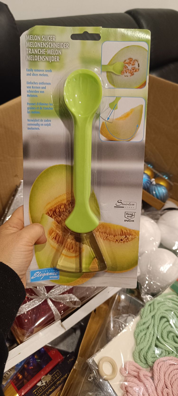 Other green melon slicer product image