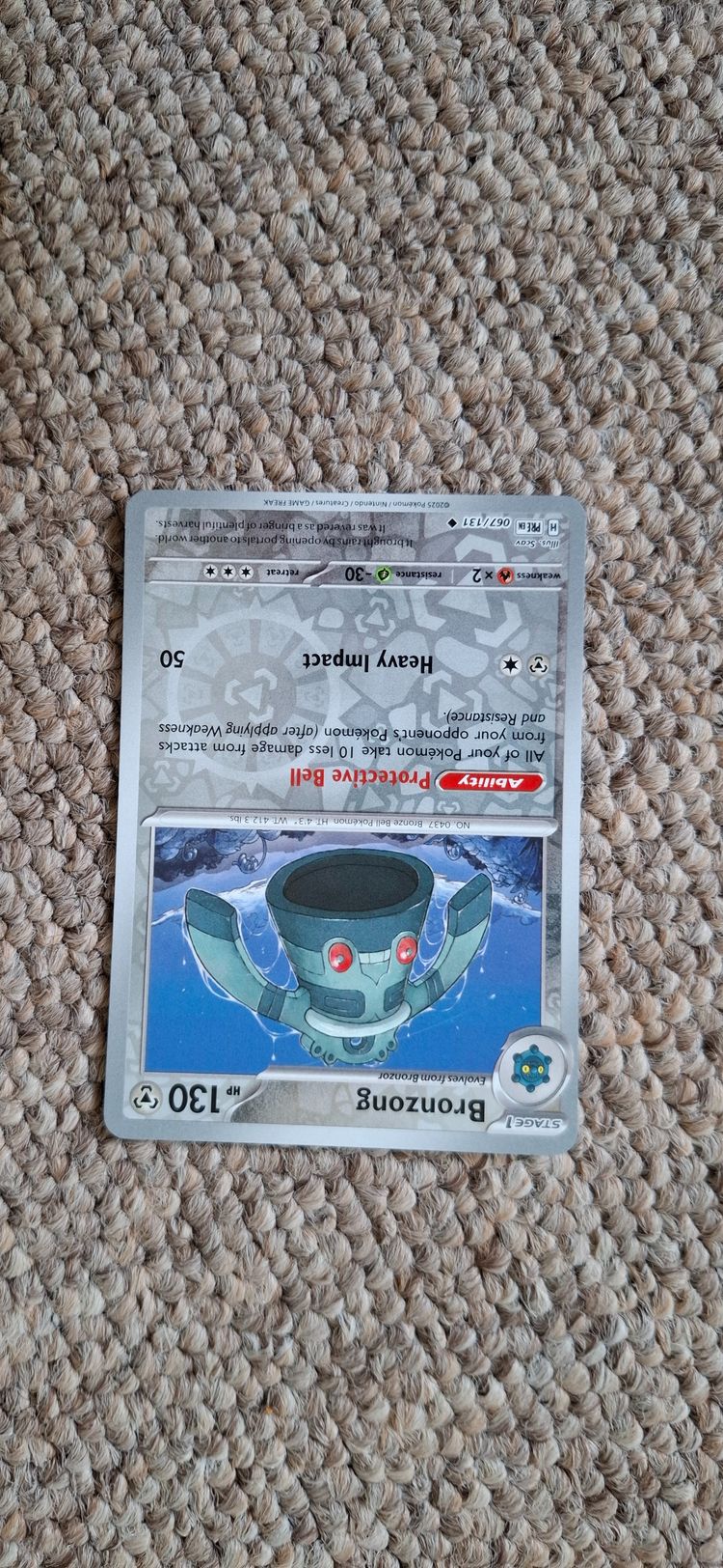 Pokémon Bronzong Pokémon Card product image