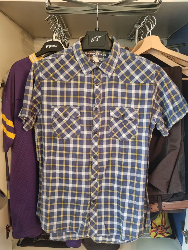 Other Grand Hills Short Sleeve Plaid Shirt product image