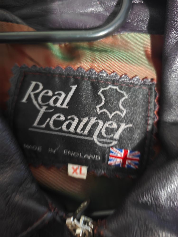 Real Leather Black Leather Jacket