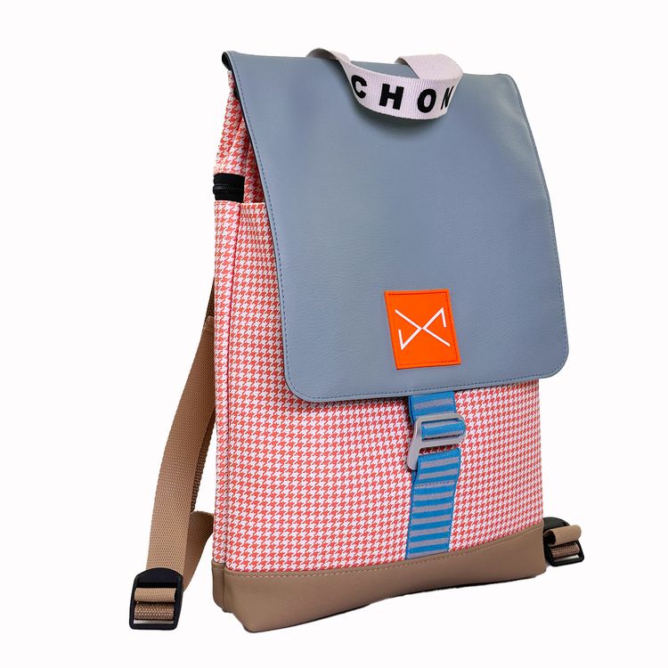 Mochila The Hook solapa celeste Impermeable DZ image 2