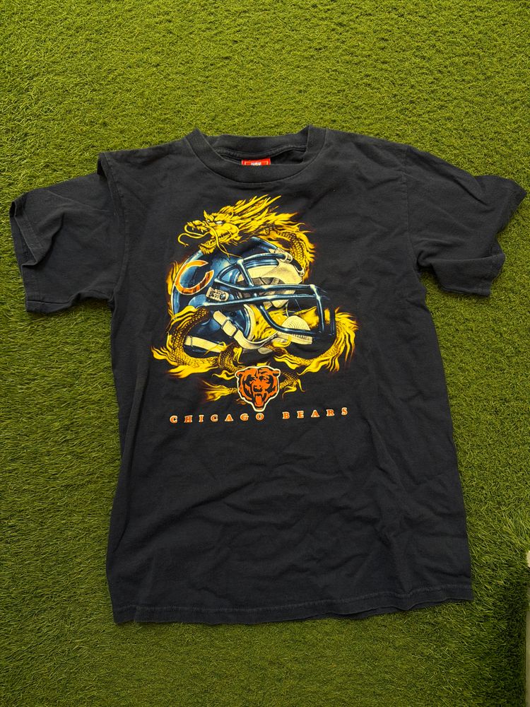 Black Chicago Bears Graphic T-Shirt