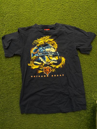 Black Chicago Bears Graphic T-Shirt