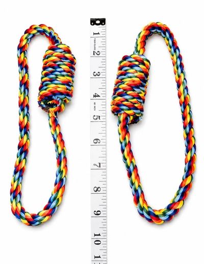 Multicolor Twisted Rope Toy