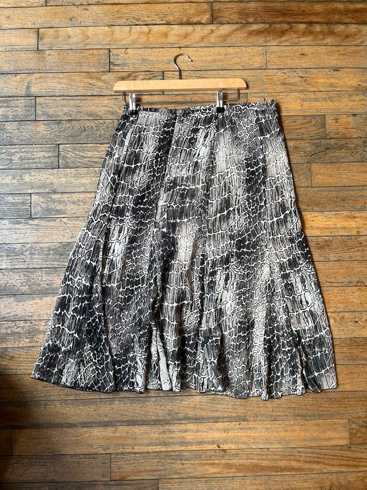Other Snake Print Midi Skirt Vintage product image